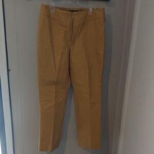 Metrostyle Mustard Leather Pants Unisex